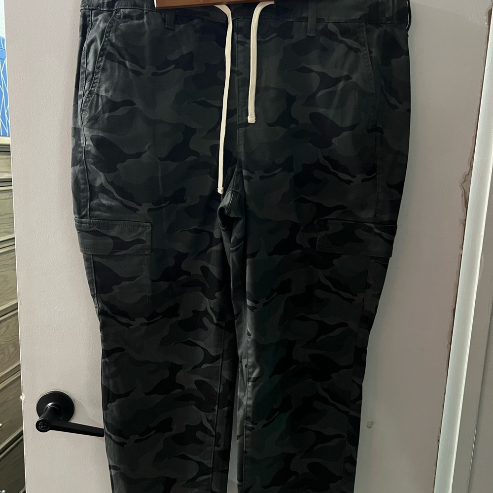 Torrid Dark Camouflage Ankle Pants